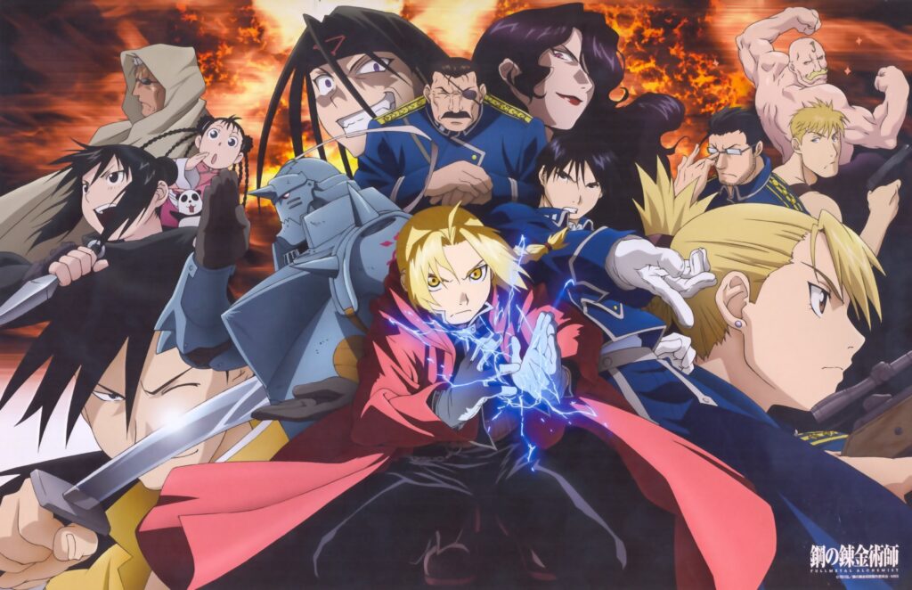 top 5 anime of 2022 full metal alchemist brotherhood