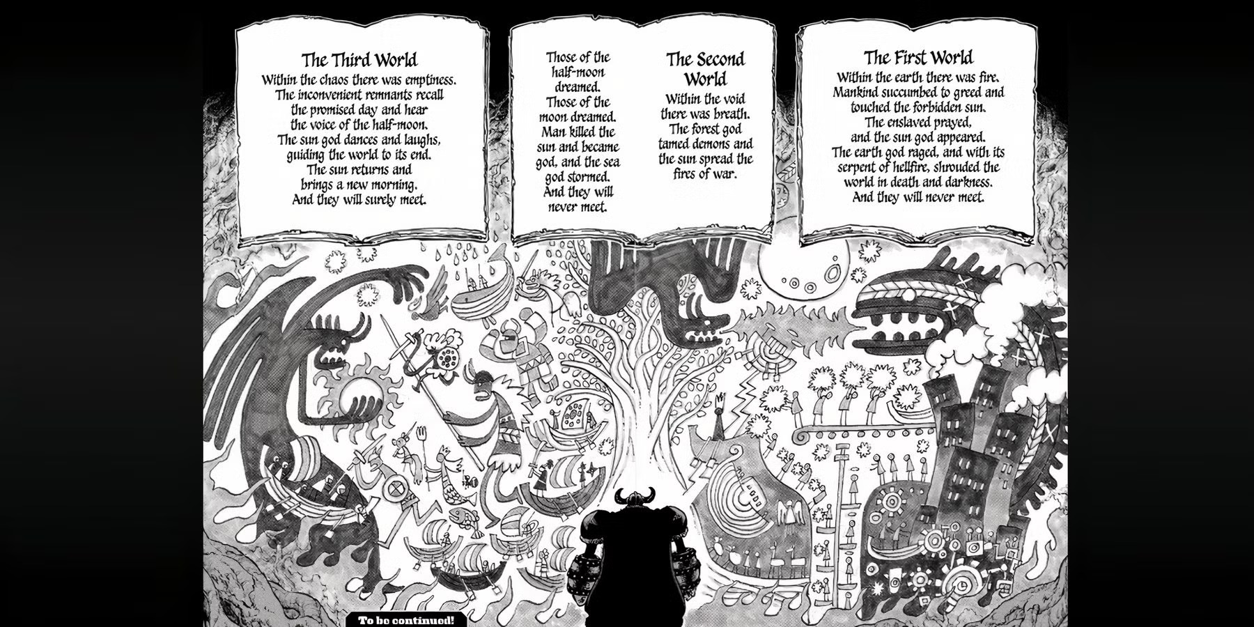 One Piece Mural Decoded: How the 3 Worlds Shape Luffy’s Destiny!