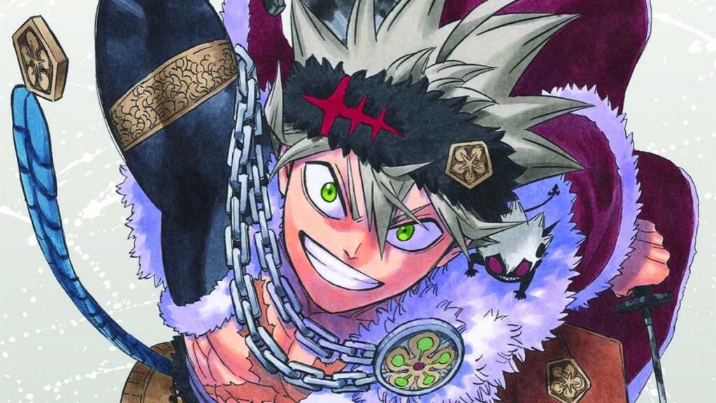 Yuki Tabata cover art for Digiga, the Black Clover art book released on 10 November 2026