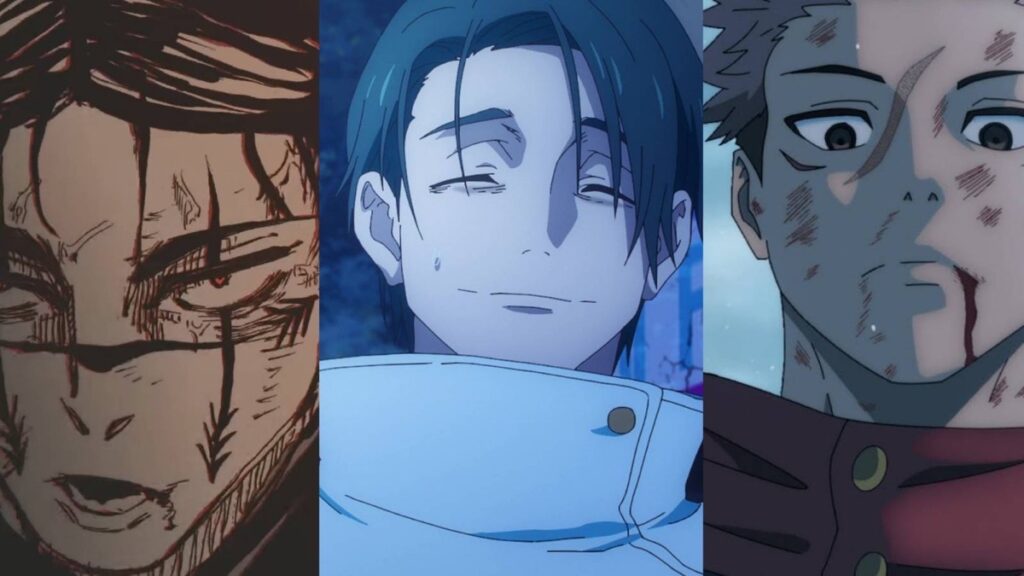 Jujutsu Kaisen characters in artwork for the Culling Game arc animated by MAPPA