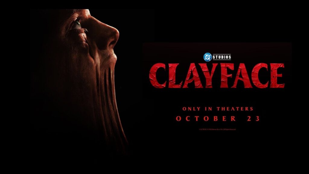 Clayface official banner showing the 23 October 2026 release date