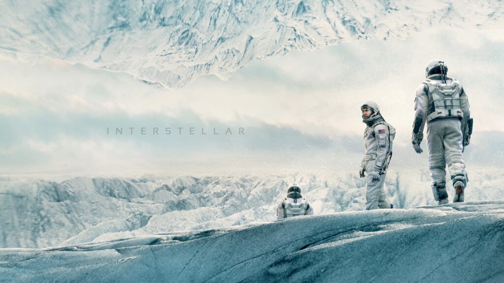 A scene from Interstellar