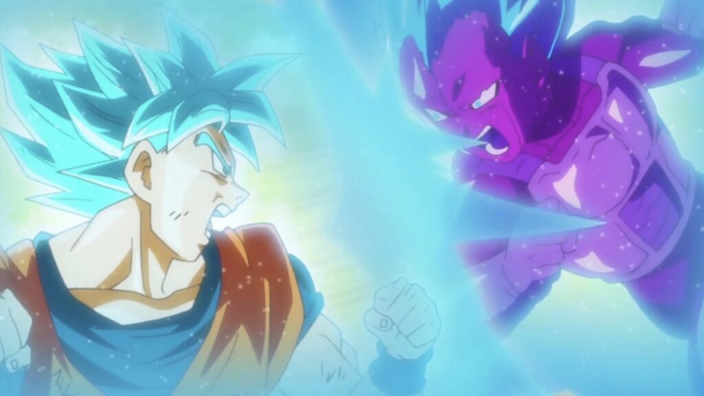 Goku and Vegeta in Dragon Ball Super