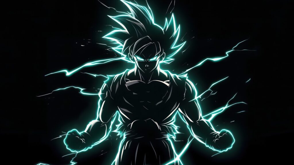 Goku in Ultra Instinct from Dragon Ball Super