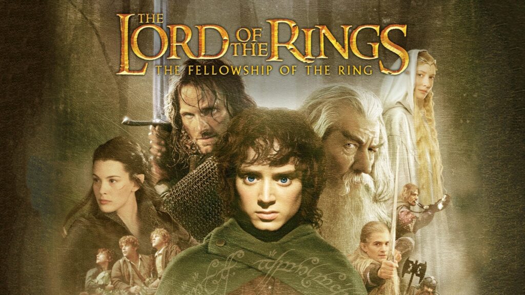 A scene from The Fellowship of the Ring