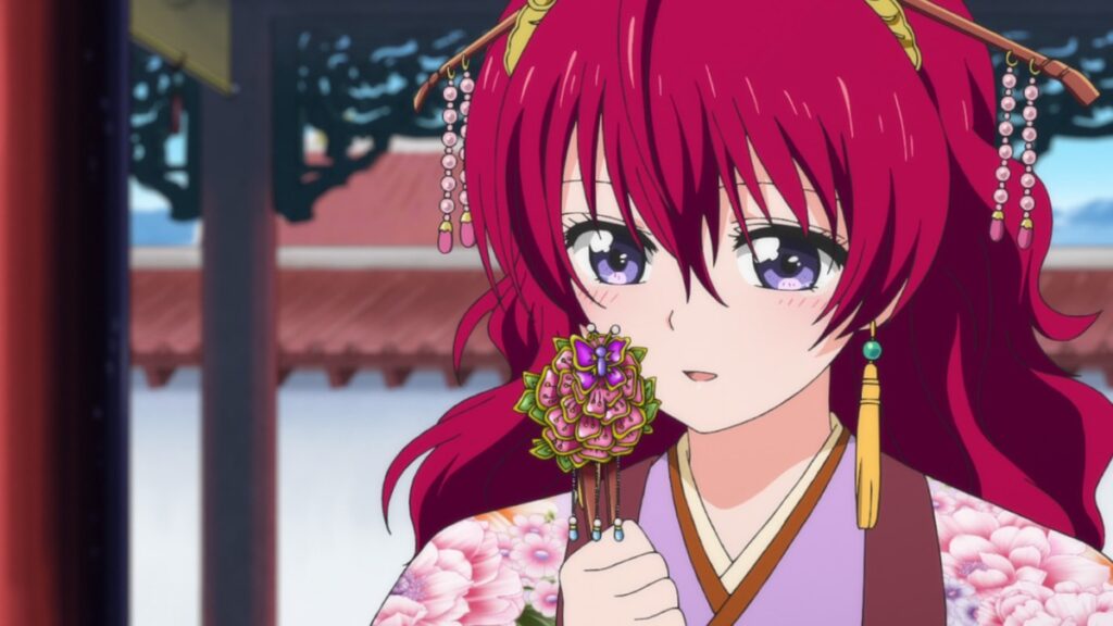 Yona and Hak in the key art for Yona of the Dawn